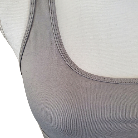 P'tula Gray Strappy Sports Bra Size Small - Picture 4 of 8